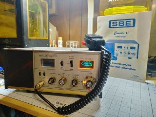 Sbe Console Ii Am/ Ssb Vintage Base Station Cb Transceiver Radio - Powers On