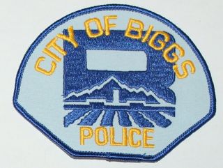 Defunct City Of Biggs Police Butte County California Ca Pd Patch