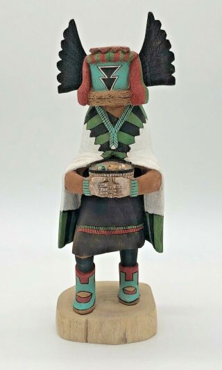 Vintage Hopi Crow Mother Doll Signed By D.  Adams