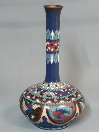 Chinese Cloisonne Small Decorative Bud Vase