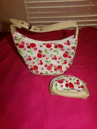 Disney Resorts So Very Cherry Purse And Coin Purse.  Exclusive.