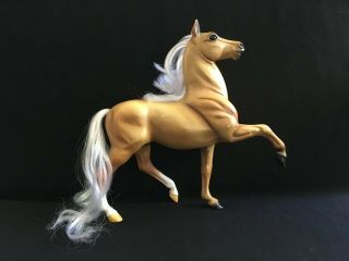 2007 Breyer Ponies (7066) Palomino Horse With Brushable Hair