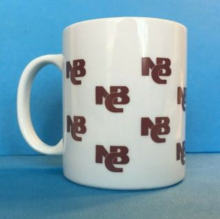 Vintage National Bank Of Commerce Nbc Ceramic Mug Cup Memphis Tn No Marks