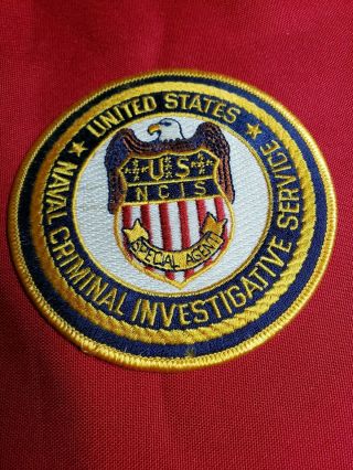 United States Naval Criminal Investigative Service Ncis Police Patch