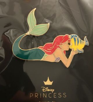 Disney Pin Loungefly Kraken Trade Le 600 The Little Mermaid Ariel Flounder