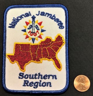 Southern Region Bsa 1937 - 1997 National Jamboree Southern States Patch