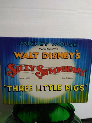 Mickey Mouse Presents Walt Disneys Silly Symphony 3 Little Pigs Collector Pins
