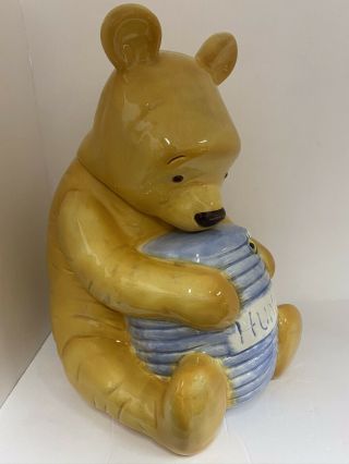 Winnie The Pooh With Hunny Pot Disney Treasure Craft Mexico Cookie Jar