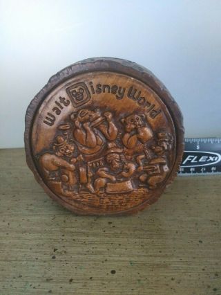 Walt Disney World Country Bears Jamboree Treasure Craft Coin Bank Ceramic 3