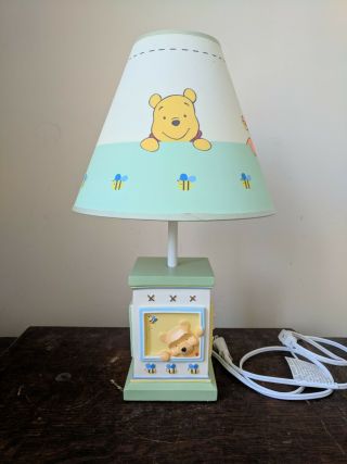Disney Winnie The Pooh And Friends Lamp Tigger Eeyore Piglet Childrens Nursery