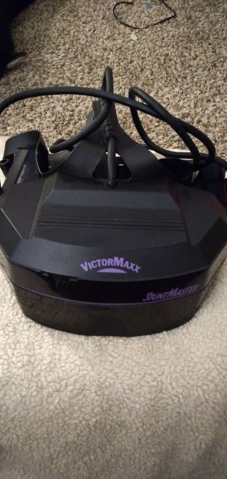 Vintage Vm1000 Victormaxx Stuntmaster Virtual Reality Headset Sega Genesis/snes