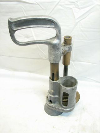 Vintage Hand Milk Bottle Capper Dairy Farm Tool Mechanical Cap Sealer