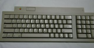 Vintage Apple Macintosh Keyboard,  ADB cable and mouse 2