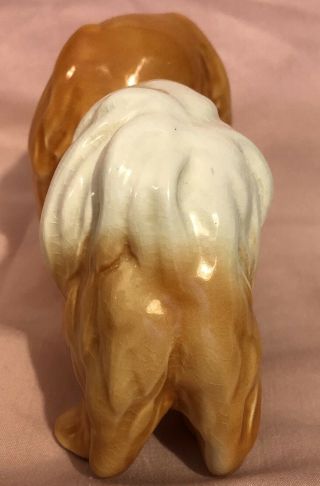 Vintage Pekingese Porcelain Dog Figurine Made in England 3