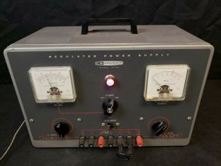 Vtg Heathkit Ip - 32 High Voltage Power Supply Dc Regulated Ham Radio Equipment