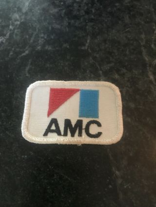 Vtg Amc American Motor Corp Patch 3” Rare 70s Orig Embroidered Promo Logo
