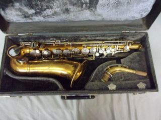 Quality Vintage King Cleveland Alto Saxophone,  Case