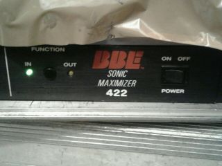 Vintage Bbe Sonic Maximizer 422 Rackmount Unit,  Dj,  Club,  Studio,  Live,  Adds Bass