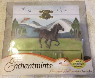 Enchantments Musical (trinket - Jewelry) Box “graceful Gallop” B1601