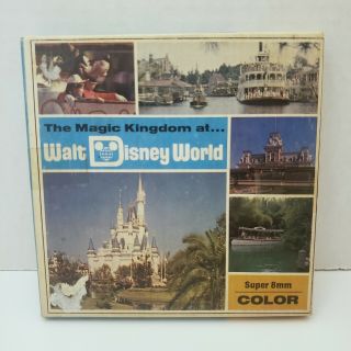 The Magic Kingdom At.  Walt Disney World - 8mm Color Film