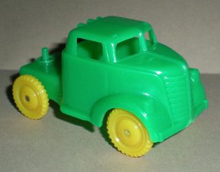 Vintage Green Allied Tractor Truck Cab For American Flyer 643 Circus Train Load