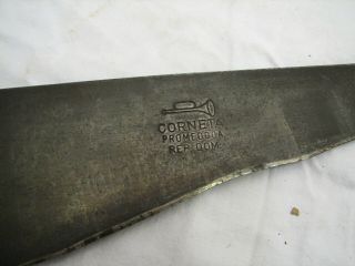 Vintage Machete Jungle Knife Tool Corneta Blade Sword Trumpet Logo Promedoca 2