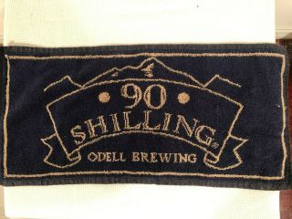 90 Shilling Odell Brewing Towel Pub Bar Towel Price Drop