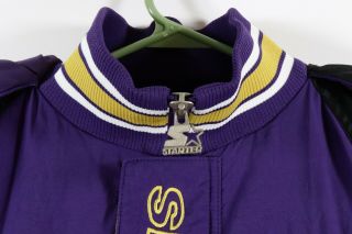 Vintage Starter Jacket 1990 ' s Baltimore Ravens NFL Pro Line Youth M Pullover 3