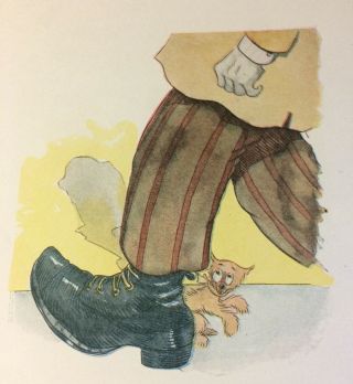 1913 Dog Art Print Schipperke Cartoonist (tad) Dorgan Watercolor Cartoon