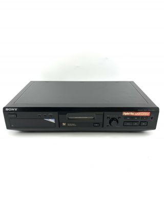 Sony Mds - Je330 Minidisc Deck Digital Stereo Player Recorder Vintage No Remote