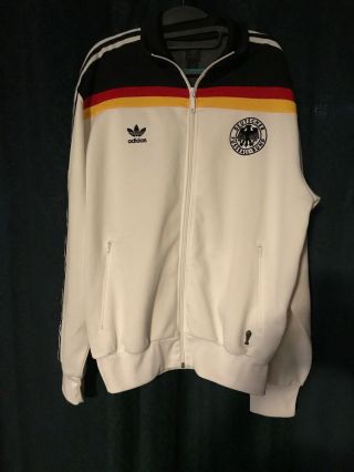 Adidas Originals Retro Vintage West Germany W.  C.  1974 Tracksuit Top Jacket Xl