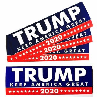 100 Pack Donald Trump President 2020 Keep America Great Again Bumper Stickers