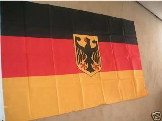 Germany German With Eagle Flag,  Flags Size 3’x 5’ Feet,  Deutschland