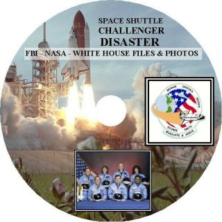 Space Shuttle Challenger Accident Nasa Fbi White House Files & Photos