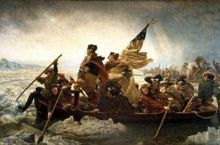 George Washington Crossing The Delaware Revolutionary War 13 X 19 Photo Poster 2