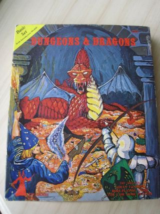 Vintage Dungeons & Dragons Basic Set 1979 3rd Edition Complete,