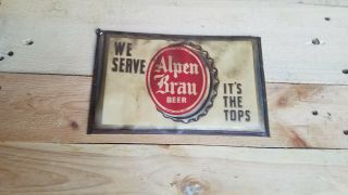 Vintage Alpen - Brau Beer Sign