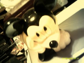 Mickey Mouse Cookie Jar Ceramic Treasure Craft 10 Inch