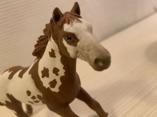 Schleich Horse Figure Am Limes White Brown Silver Hooves D - 73527 3