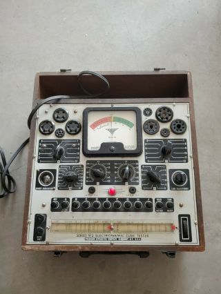 Vintage Precision 912 Tube Tester Powers On Not.