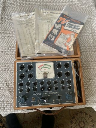 Vintage Superior Instruments (sico) Rapid Tube Tester Model 82