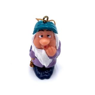 Disney Vintage Snow White 7 Dwarfs And Evil Queen Miniature Ornaments Figurines 3