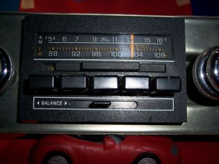 Vintage Ford Oem Am - Fm Stereo Radio 4 Spkr Serviced With Knobs,  Plugs