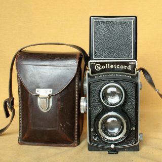 Rolleicord Ii 1 - 2 - 3 Vintage German Rollei Tlr Camera Cla Compur Zeiss Triotar