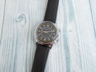 Poljot Signal Alarm 2612.  I Ussr Vintage Soviet Mechanical Wristwatch 18 Jewels