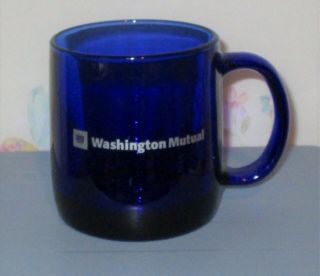 Washington Mutual Bank Wamu Blue Cup Mug France