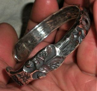 Vintage Dragon Ouroboros Snake Bracelet One Of A Kind Sterling Silver Vafo