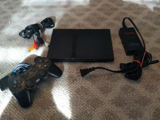Vintage Sony Playstation 2 Ps2 Slim Console System