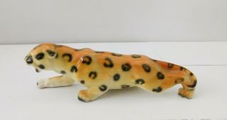 Vintage Japan Cheetah Leopard Panther Figurine
