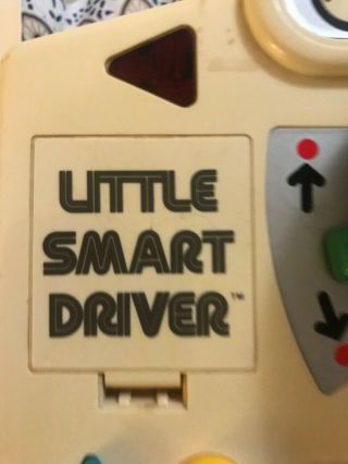Vintage 1989 VTech Little Smart Driver Driving Electronic Book 3